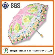 OEM/ODM Factory Wholesale Parasol Print Logo tote manual open umbrella